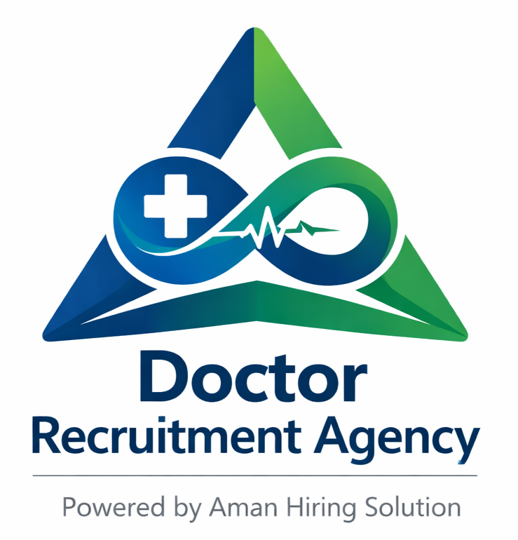 Doctor Recruitment Agency Logo